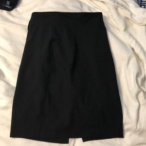 Club Monaco black wool blend pencil skirt sz 8